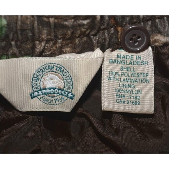 Advantage Timber Men's 2XL Brown Camo Hunting Cargo Pants Elastic Waist Pockets - Picture 9 of 10